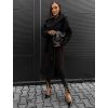 56463 4 cerny elegantni kabat walles s kapuci