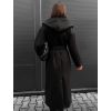 56463 7 cerny elegantni kabat walles s kapuci