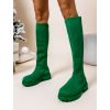 Zelené vysoké kozačky WHISPI (Veľkosť 36)