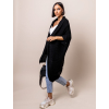 Čierny pletený oversize kardigan SCAR