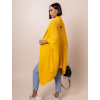 Tmavě žlutý pletený oversize cardigan SCAR (Veľkosť ONESIZE)