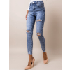 Modré denim džínsy KAITLY