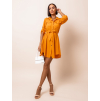 59223 3 oranzove lehke saty foggy s knofliky