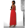 60186 9 tmave ruzove elegantni dlouhe saty float
