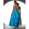 70178 11 tyrkysove elegantni saty yasmine s rozparkem