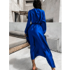 63888 7 kralovsky modre elegantni saty woman s dlouhym rukavem
