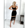 Čierne elegantné šaty LUKEFYN