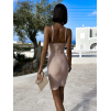 68360 4 bezove elegantni saty timestis se stribrnym detailem