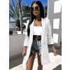 68651 2 bile elegantni sako castiel otevreneho stylu