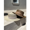 Svetlo hnedý elegantný klobúk MANTAE