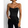 Černé elegantní body BLYNTERE (Veľkosť M/L)