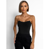 Černé elegantní body BLYNTERE (Veľkosť M/L)