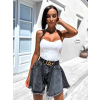 Bílé elegantní body BLYNTERE (Veľkosť M/L)