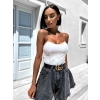 Bílé elegantní body BLYNTERE (Veľkosť M/L)