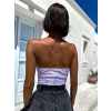 Světle fialové elegantní body BLYNTERE (Veľkosť M/L)