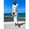 74552 5 bile dlouhe krajkove saty samules s volanky