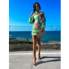 74681 1 zelene elegantni saty riley s kvetinovym vzorem