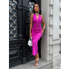 Fialové elegantné šaty ADELAINE