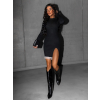 Čierne elegantné šaty REDLIT