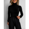 Čierny svetrík CATENY s roláčikom