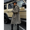 Khaki stylová parka AMBITIONS (Veľkosť S)