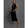 Čierne elegantné šaty VOTALY
