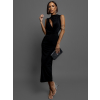 Čierne elegantné šaty VOTALY