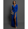 Kráľovsky modré dlhé elegantné šaty JOELLIAN