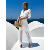 85824 12 bile elegantni saty parfomelle s vysrihem do v