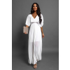 85824 5 bile elegantni saty parfomelle s vysrihem do v