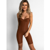 Hnedý korzetový sťahujúci overal WOLODAR