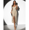 Zlaté koktailové šaty AGUILO s flitrami