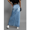 Modrá džínsová dlhá sukňa MONIQUE