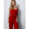 Červený spoločenský overal TARTAROS