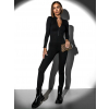 Čierny sťahujúci a zoštíhľujúci overal PARKY