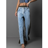 Kombinované džínsy APIS s rozšírenými nohavicami