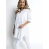Bílá oversized basic košile WANT (Veľkosť ONESIZE)