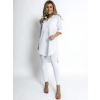 Bílá oversized basic košile WANT (Veľkosť ONESIZE)