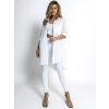 Bílá oversized basic košile WANT (Veľkosť ONESIZE)