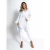 Bílá oversized basic košile WANT (Veľkosť ONESIZE)