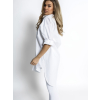Biela oversized basic košele WANT