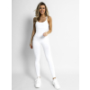 Biely basic elastický overal GOELINES