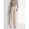 Béžové basic široké nohavice STAYSY