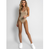Béžové basic žebrované body BOLTANY (Veľkosť M/L)