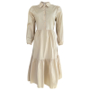 93652 6 bezove basic kosilove saty anite 97 bavlna