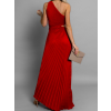 Červené spoločenské dlhé šaty SUNTILS