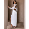 94695 3 bile spolecenske trpytive saty karmenta s flitry