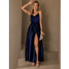 94746 2 tmave modre dlouhe elegantni saty yasmine s rozparkem