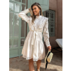 Biele košeľové krajkové šaty RAYNAS