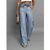 97029 2 modre trpytive siroke wide leg dziny feros s kaminky